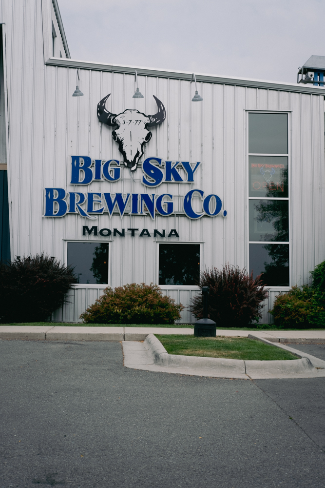 Big Sky Brewing Co. building in Missoula, MT.