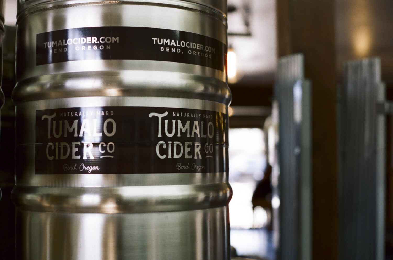 Empty kegs of Tumalo Cider, Tumalo Cider Co., April 18th, 2026